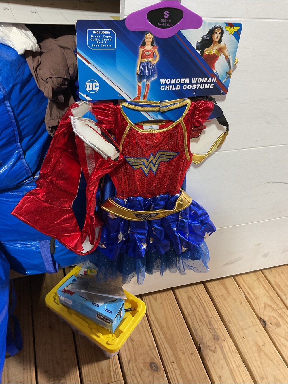 DC Wonder Woman Kids Costume - Red, Blue & Gold